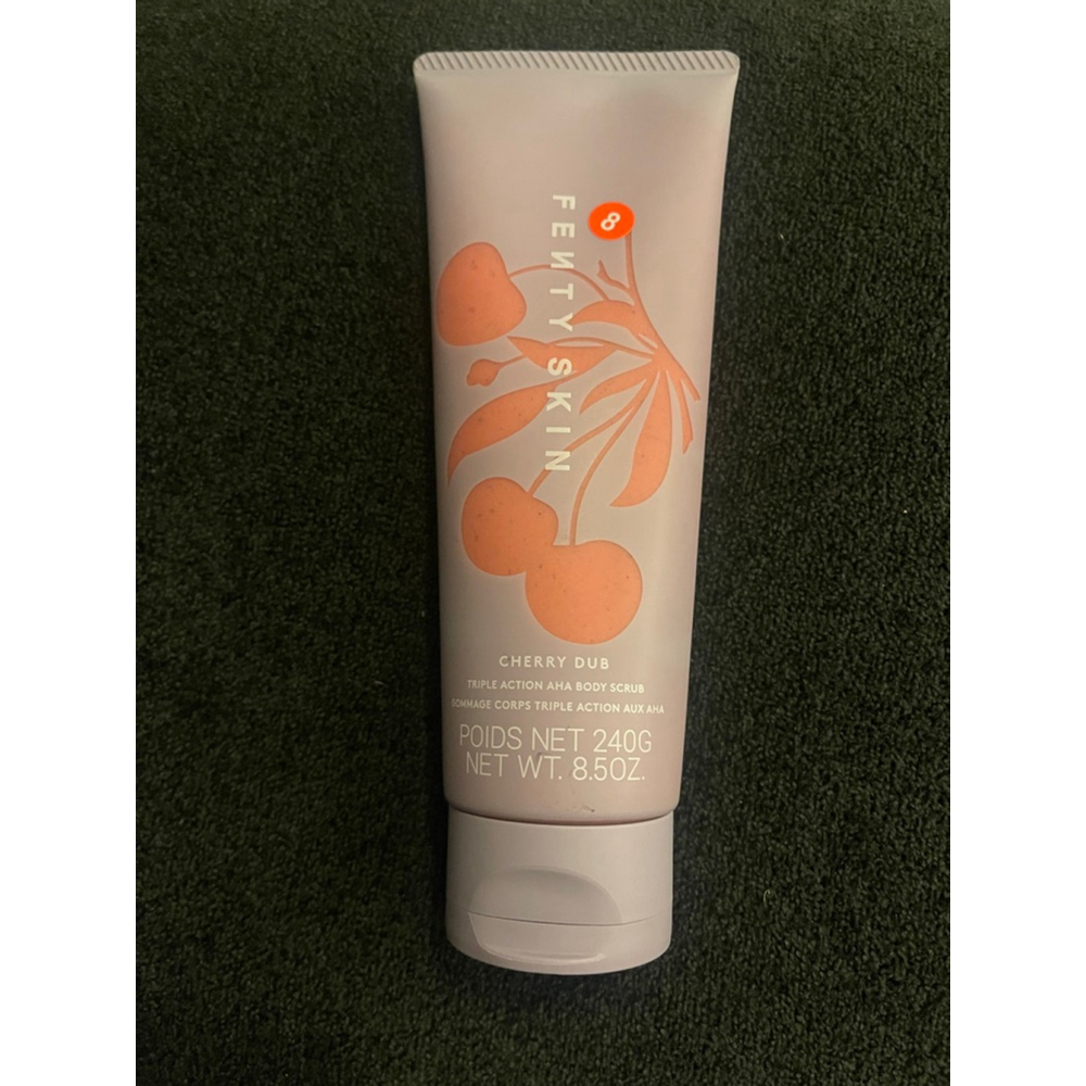 Fenty Skin Cherry Dub Triple Action AHA Body Scrub - 8.5 floz